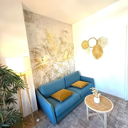Bord De Equipe 4 Personnes ,1 Lit Double Et 1 Lit Superpose, Acces Direct Plage, Climatisation, Parking Prive Gratuit Apartmán Palavas-les-Flots