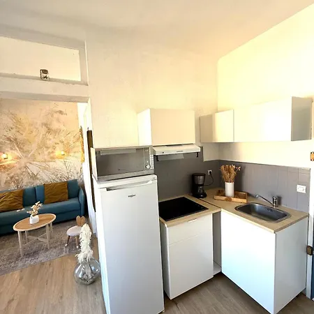 Bord De Equipe 4 Personnes ,1 Lit Double Et 1 Lit Superpose, Acces Direct Plage, Climatisation, Parking Prive Gratuit Apartman Palavas-les-Flots